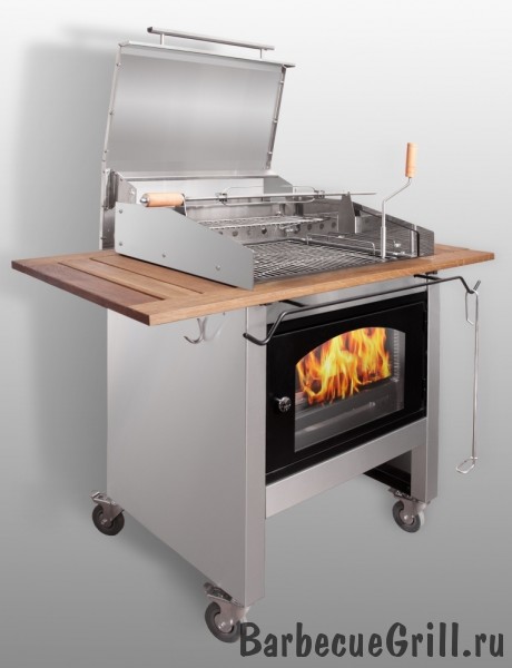Дровяной барбекю - гриль LAPPIGRILL-ST